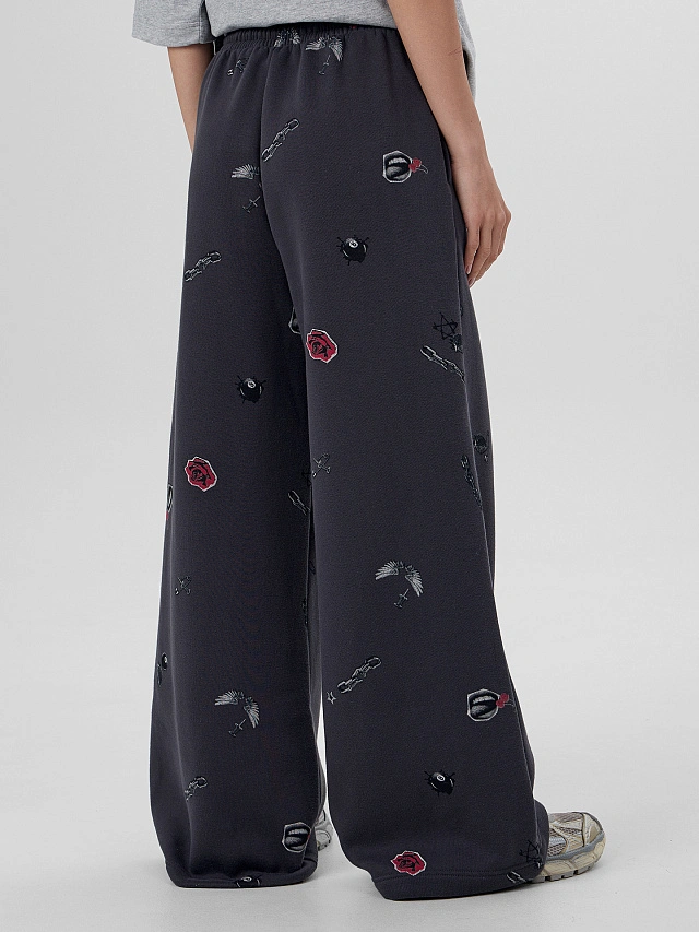 Брюки женские серые - 5