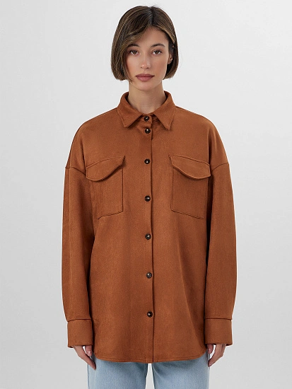 картинка Жакет женский коричневый от магазина стильной одежды Mark Formelle