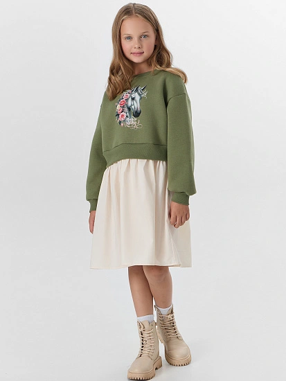 картинка Платье для девочек  от известного бренда одежды для девочек Mark Formelle