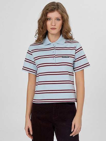 картинка Поло женское в полоску от магазина стильной одежды Mark Formelle