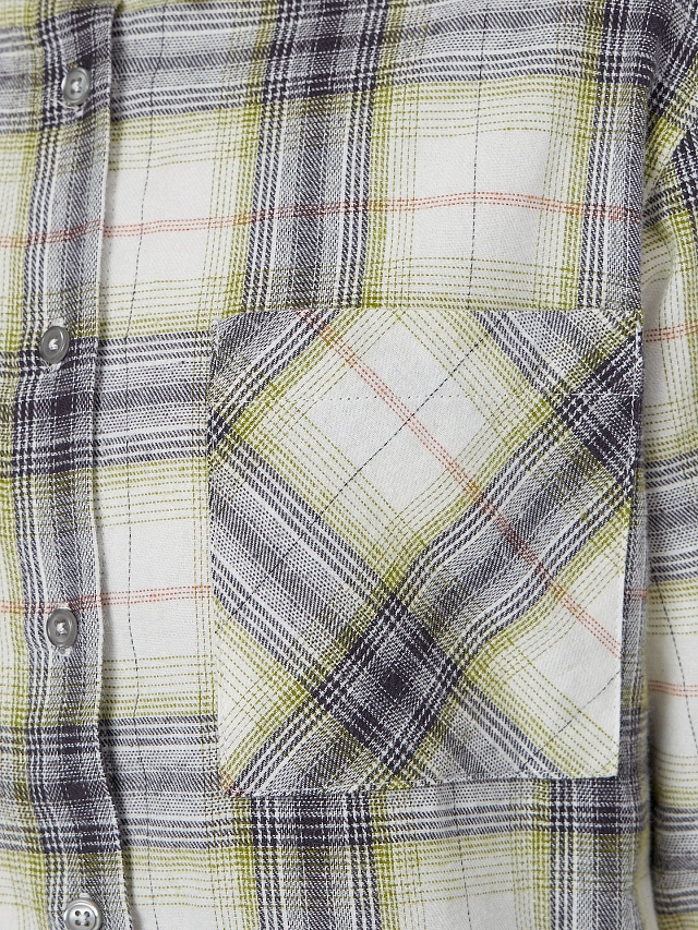 Рубашка женская в клетку - 6