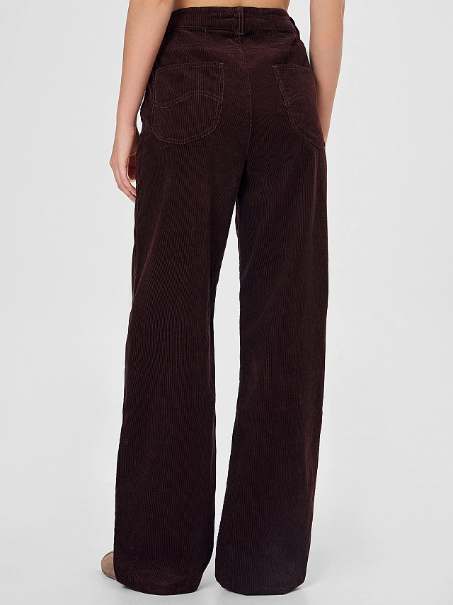 Брюки женские коричневые - 3