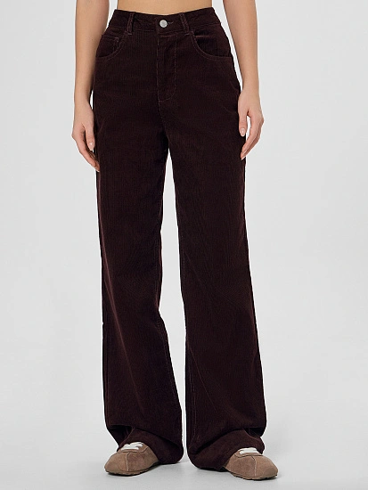 картинка Брюки женские коричневые  от магазина стильной одежды Mark Formelle