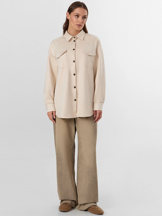 Жакет женский бежевый - 6