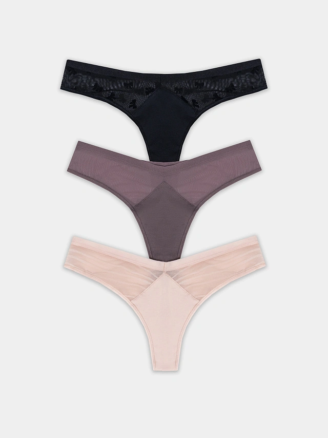 ТРУСЫ ЖЕНСКИЕ (3ШТ.) - 10