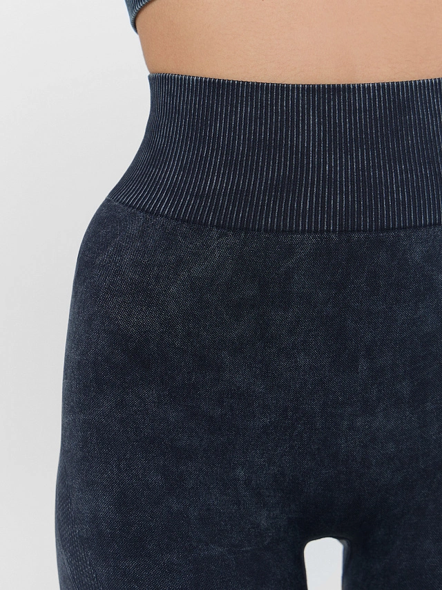 Легинсы женские серые - 6