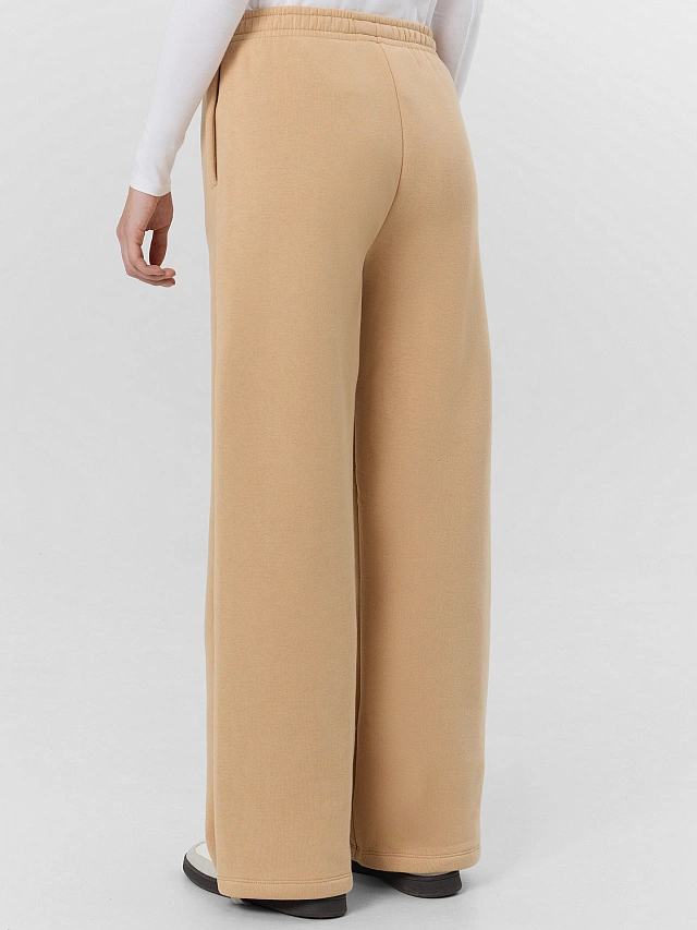 Брюки для девочек бежевые - 2