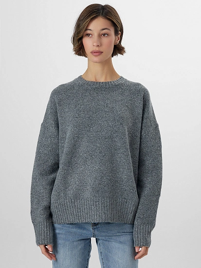 картинка Джемпер женский серый от магазина стильной одежды Mark Formelle