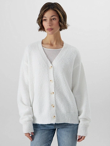 Кардиган женский молочный