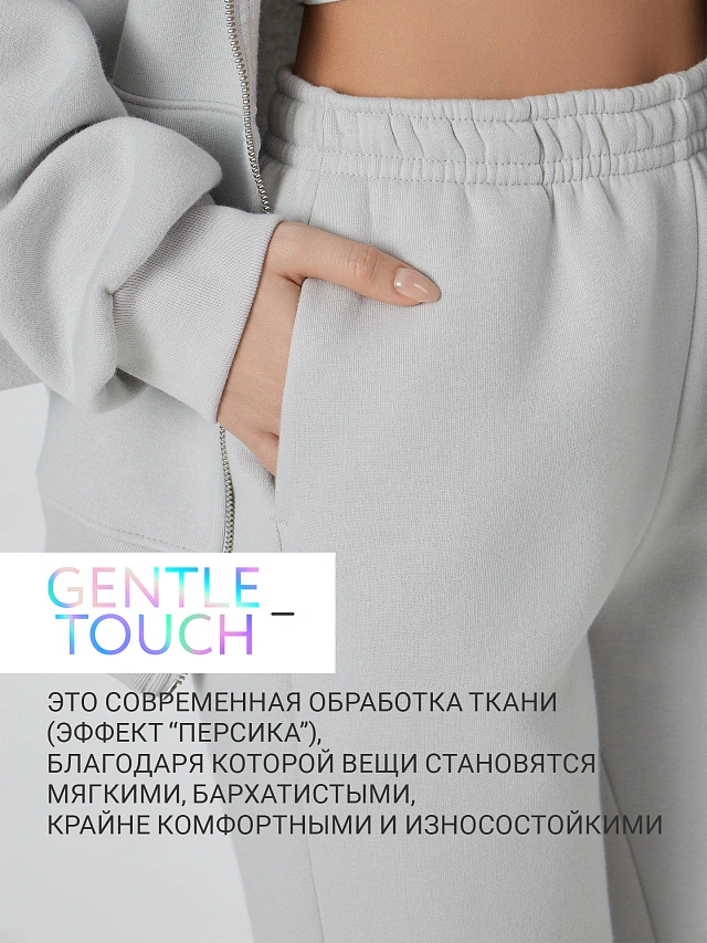 Брюки женские серые - 3