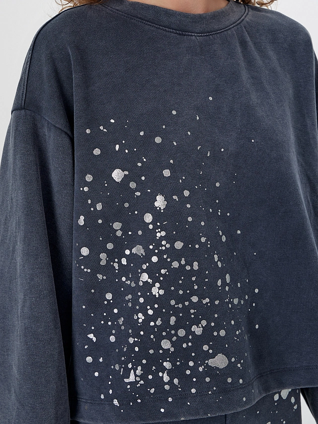 Комплект женский серый с обработкой эйсид - 5