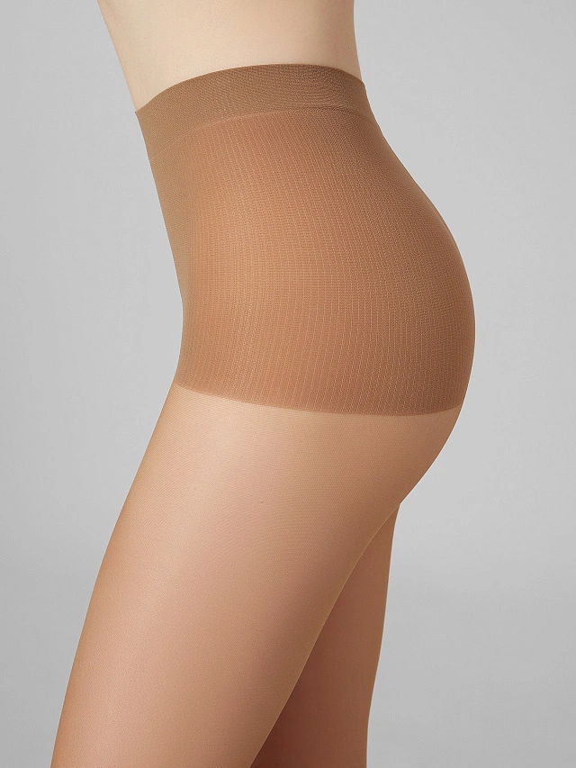 Колготки женские капроновые 40 den бронзовые - 3