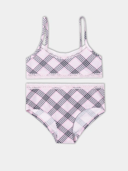 картинка КОМПЛЕКТ ДЛЯ ДЕВОЧЕК (ТОП, ТРУСЫ) от известного бренда одежды для девочек Mark Formelle