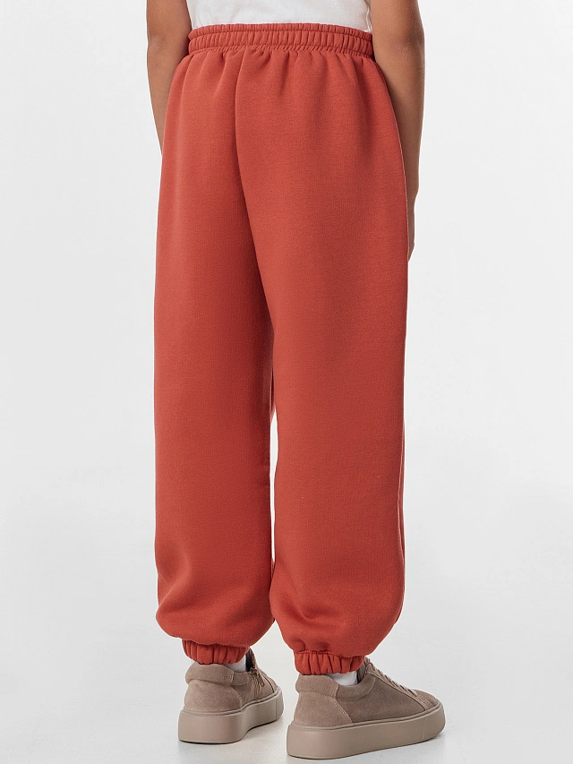 Брюки для девочек оранжевые - 3