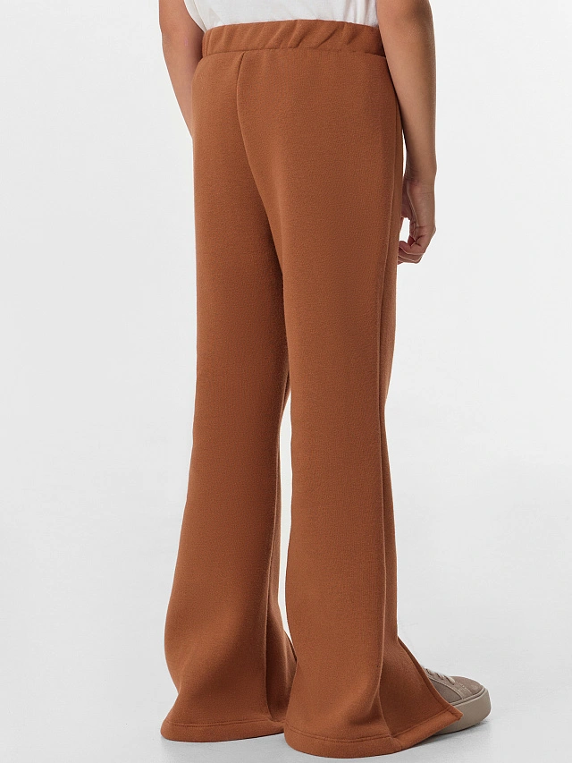 Брюки для девочек коричневые - 3