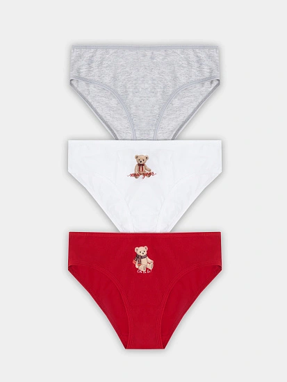 картинка ТРУСЫ ДЛЯ ДЕВОЧЕК (3ШТ.) от известного бренда одежды для девочек Mark Formelle