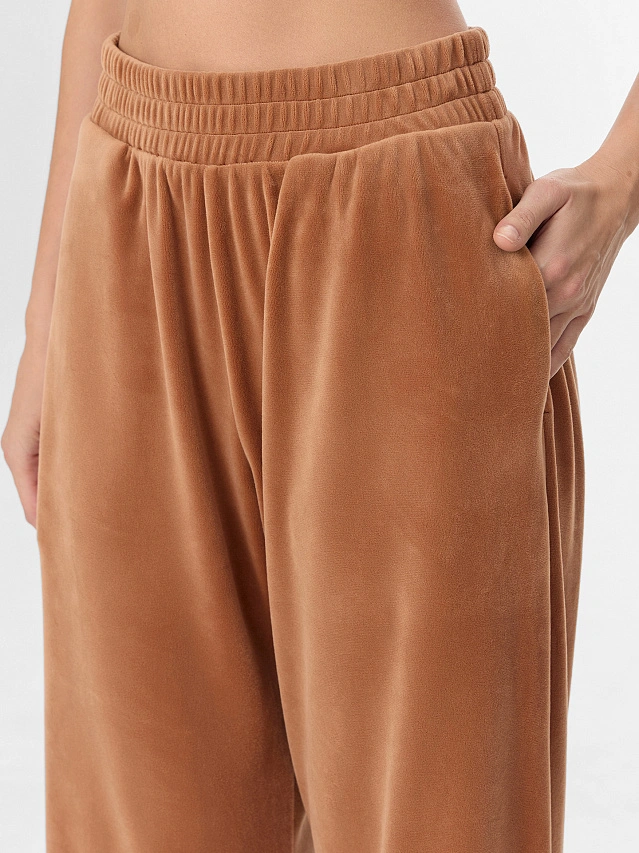 Комплект женский велюровый домашний - 3