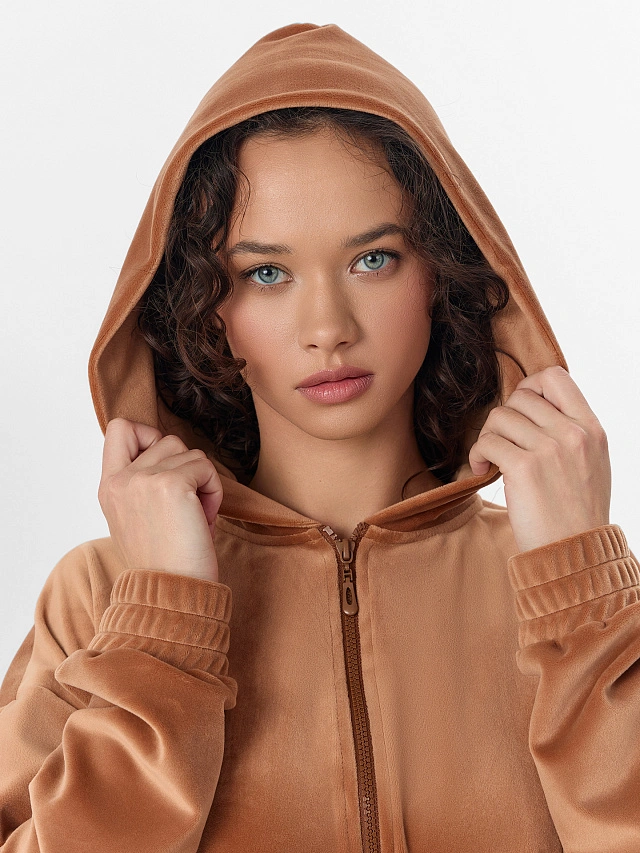 Комплект женский велюровый домашний - 6