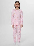 Комплект домашний для девочек розовый