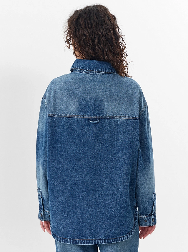 Жакет женский джинсовый - 3