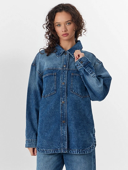 картинка Жакет женский джинсовый от магазина стильной одежды Mark Formelle