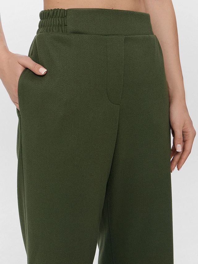 Брюки женские зеленые - 6