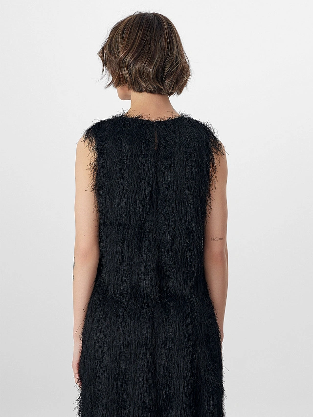 Блузка Mark Formelle x Ольга Бузова черная - 3