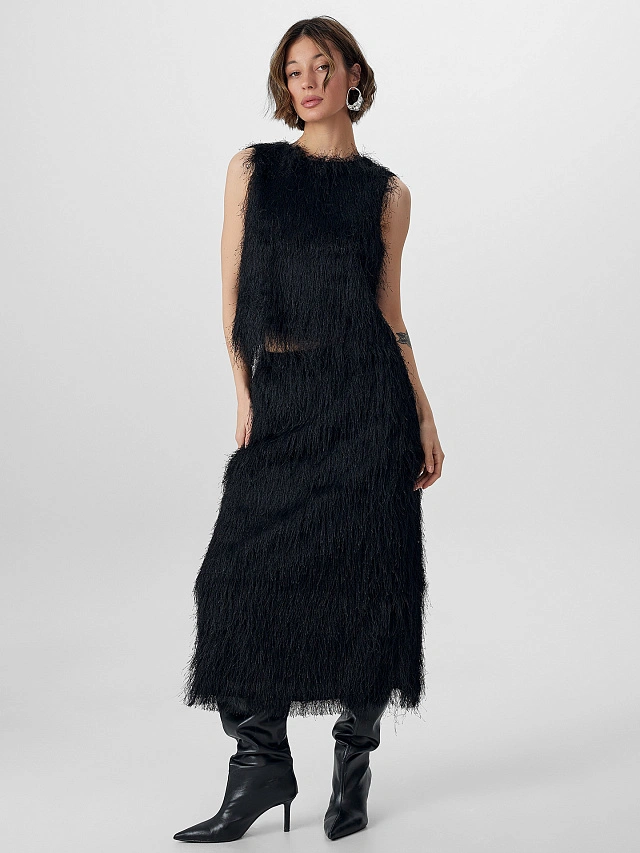 Блузка Mark Formelle x Ольга Бузова черная - 6