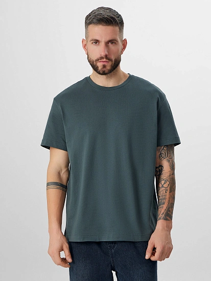 картинка Футболка мужская зеленая от магазина мужской одежды Mark Formelle