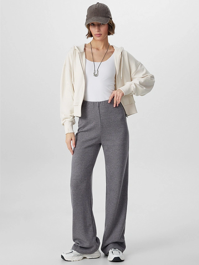 Брюки женские серые - 6