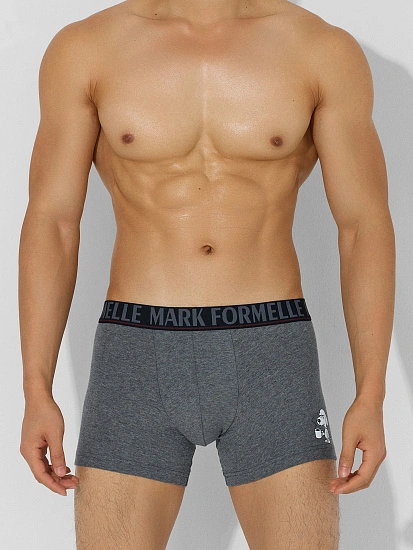 картинка Трусы боксеры мужские серые от магазина мужской одежды Mark Formelle