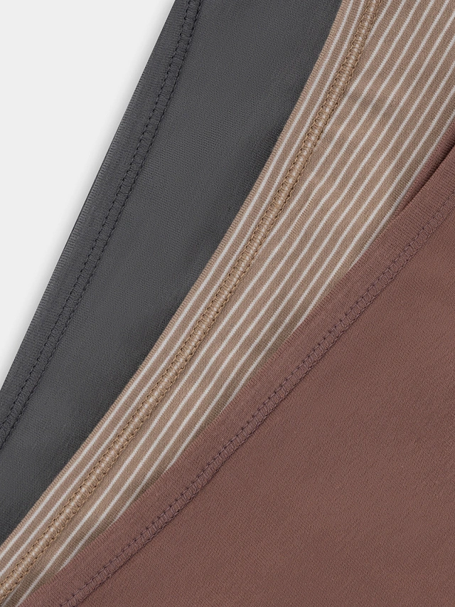 Трусы бразилиана женские в наборе, 3 шт - 2