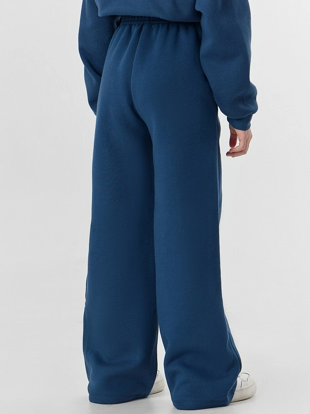 Комплект для девочек синий с надписью "Rockstar" - 3