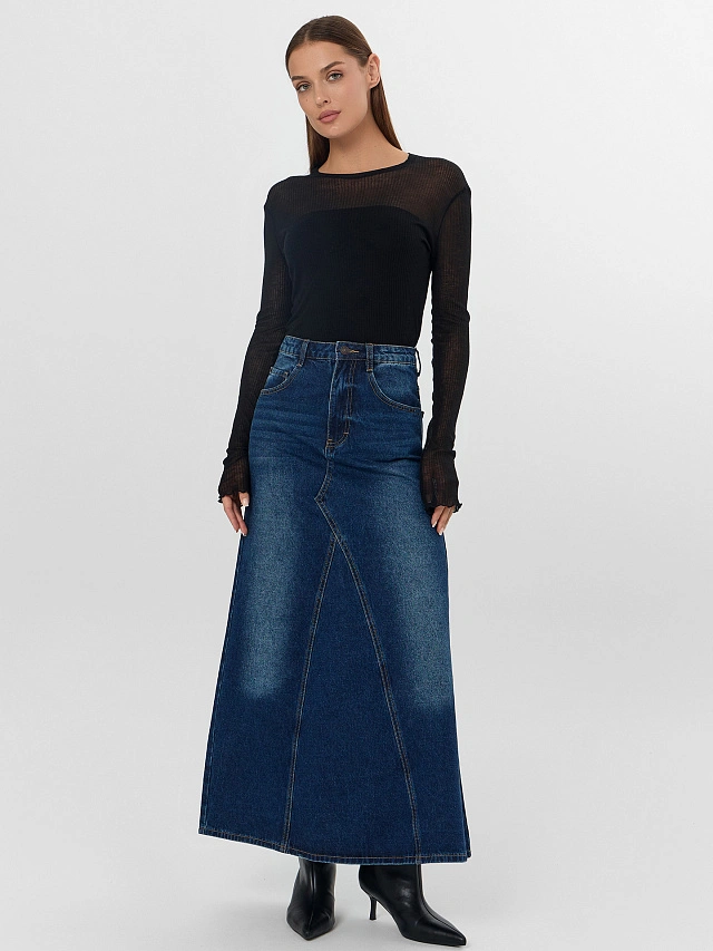 Юбка женская джинсовая - 4