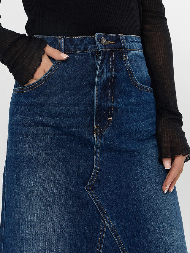 Юбка женская джинсовая - 5