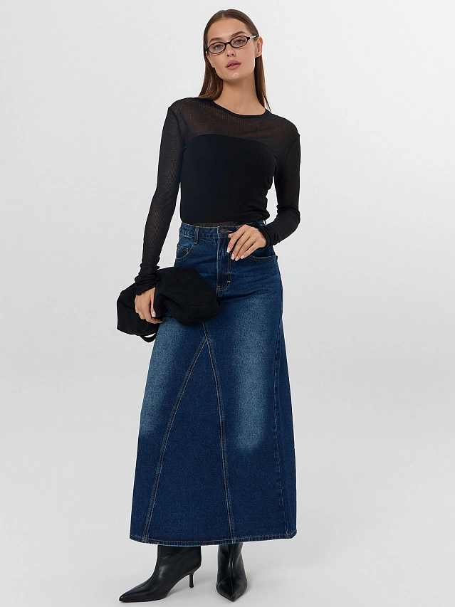 Юбка женская джинсовая - 7