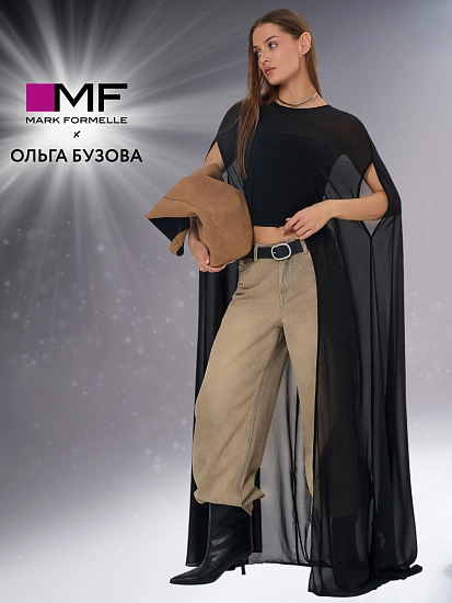 картинка Туника Mark Formelle x Ольга Бузова черная от магазина стильной одежды Mark Formelle