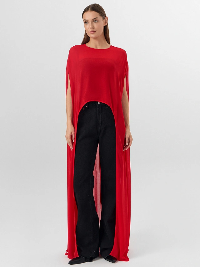 Туника Mark Formelle x Ольга Бузова красная - 5