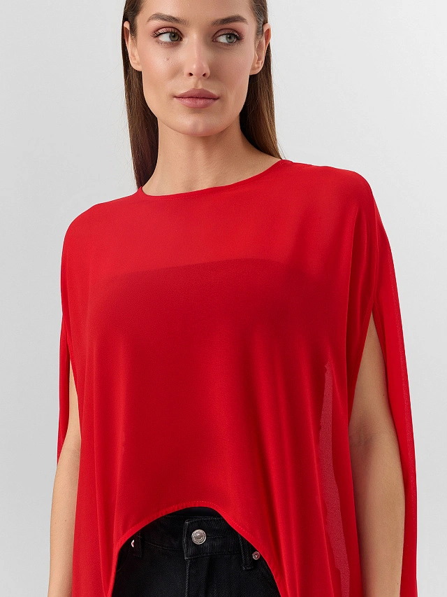 Туника Mark Formelle x Ольга Бузова красная - 7