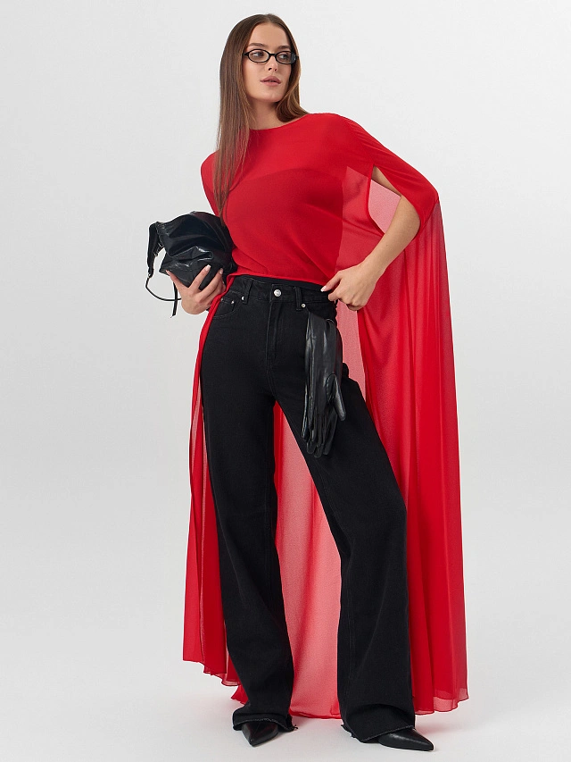 Туника Mark Formelle x Ольга Бузова красная - 8