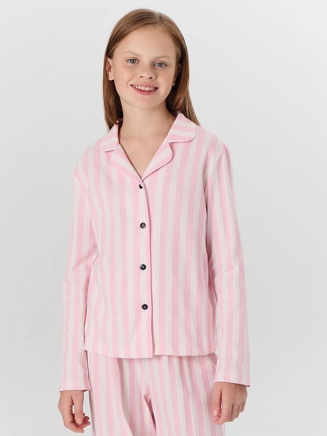 КОМПЛЕКТ ДЛЯ ДЕВОЧЕК (РУБАШКА, БРЮКИ) - 4