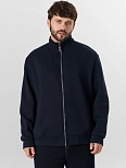Жакет мужской синий на молнии