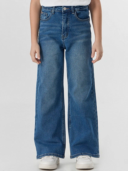 картинка БРЮКИ ДЖИНСОВЫЕ ДЛЯ ДЕВОЧЕК (осенне-зимний ассортимент) от известного бренда одежды для девочек Mark Formelle