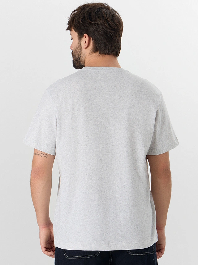 Футболка мужская серая - 2