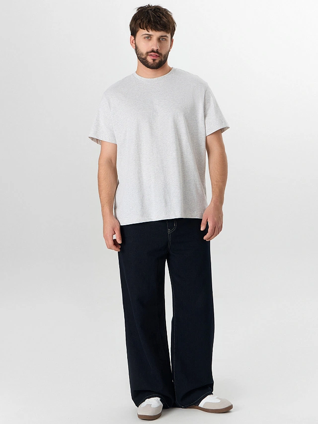 Футболка мужская серая - 3