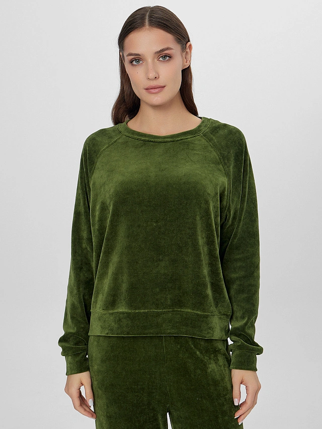 Комплект женский зеленый - 3