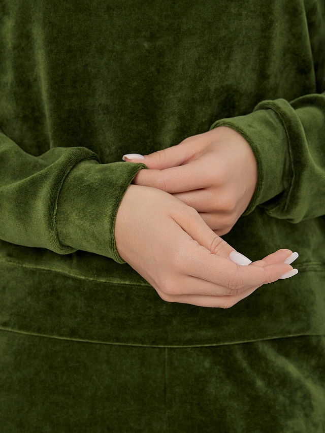 Комплект женский зеленый - 5