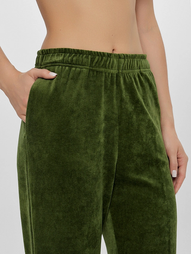 Комплект женский зеленый - 8