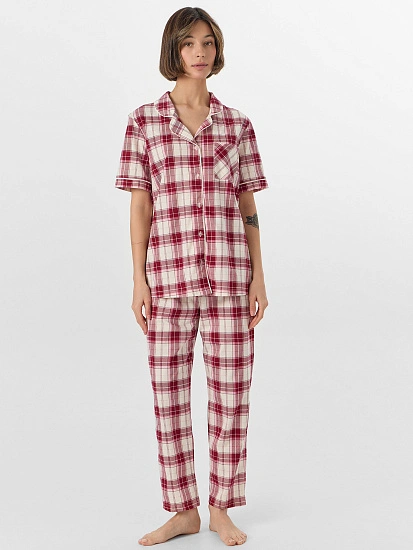 картинка Комплект женский новогодний домашний  от магазина стильной одежды Mark Formelle