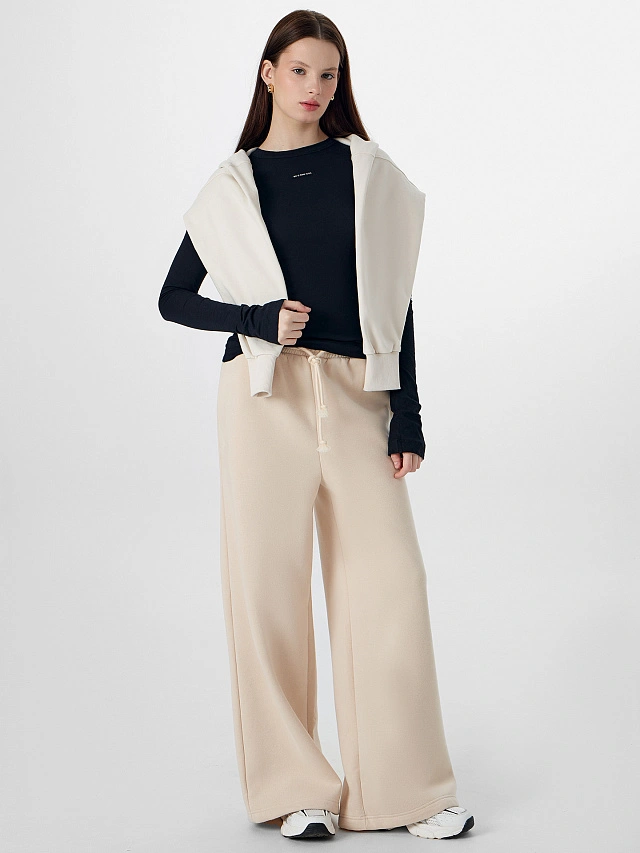 Брюки женские бежевые - 6